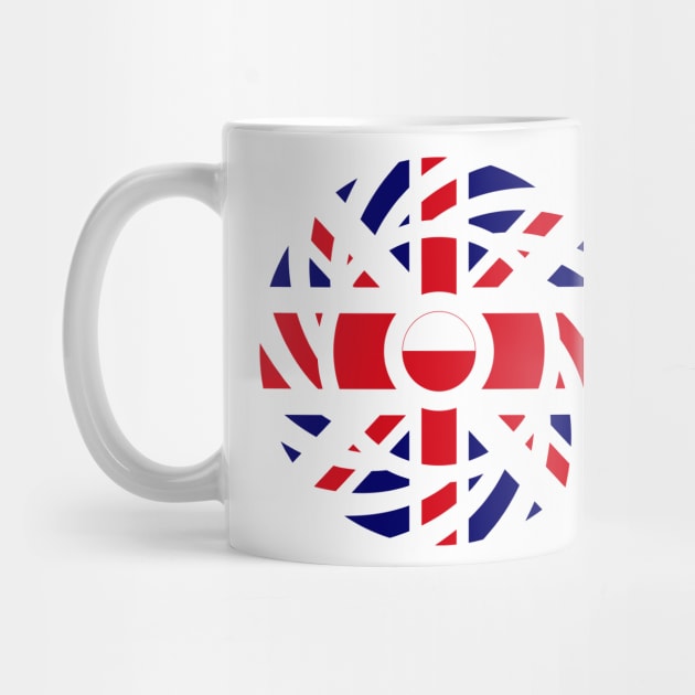 British Polish Multinational Patriot Flag Series by Village Values